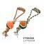 Indestructible Durable Tpr Pet Dog Latex Plush Rope Chew Toys
