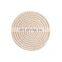I@home Solid Color Kitchen Pot Cup Insulation Round Table Mat Linen Placemats