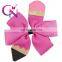 free shipping 5" Pencil Hair Bow Back to School Hair Bowknot crayon hairs clip School Hair Bows 9colors