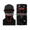 Wholesale Customized Seamless Multifunctional Headwear Outdoor Sports Soft Black Neck Gaiter Tube Bandana Face Mask