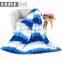 High Quality Knitted 100% Polyester Super Soft Ombre Jacquard Flannel Fleece Blanket