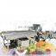 Factory price fruit and vegetable chilli pepper tomato washing cleaning machine