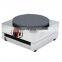 commercial crepe machine gas single plate maker for sale