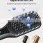 wholesale ceramic hair straightener brush ionic hair straightening combs for black women