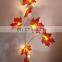 3M Maple Leaf LED Fairy Garland String Light Battery Operated Christmas Tree Holiday Wedding Party Home Decoration