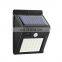 ip67 waterproof modern garden wall light solar motion sensor outdoor led wall light