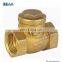 PN16 DN15 to DN50 Brass check valve non return swing valve