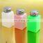 Stainless Steel Nail Art Liquid Alcohol Press Empty Bottle Portable Acrylic Gel Polish Cleaner Remover Dispenser
