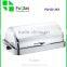 Hotel Cookware Stainless Rectangular Buffet Server stainless steel hot food server