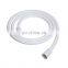 White PVC Bath Handheld Soft Shower Flexible Hose