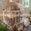 Miniature house model with led light , 1:25 scale villa house model