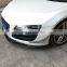 Carbon Fiber R8 Front Bumper Lip Skirt for Audi R8 V8 V10 GT Spyder Convertible 08-15