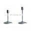 Metal Candle Holder Stand Black Copper metallic Candle Stick Holder Support Sample Customized Table Top Dinner Decorative