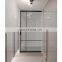 Modern aluminum  interior noiseless sliding upvc living bathroom kitchen room aluminum doors for new house