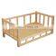 latest fashion indoor wooden pet cat dog bunk sleeping bed with bedding sets