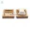 Bamboo Soap Dishes for Shower Bathroom Soap Holder Tray Soap Containers