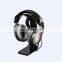 Acrylic earphone custom stand for headphone display holder