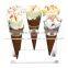 Ice Cream Cone Holder 6 Hole Acrylic Ice Cream Cone Holder Stand
