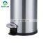 6 liter stainless steel  square trash can waste sorting bin