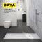 German resin shower pan black slate base design shower tray