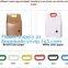Square Bottom White Eco Friendly Shopping Food Kraft Paper Bag,Gift Craft Shopping White Kraft Paper Bag With Handle Man