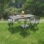 outdoor patio furniture space saving 6ft portable plastic party foldable table bbq camping picnic folding outdoor table