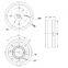Airborne photoelectric pod / UAV brushless motor 3920 DC 24v3000 rpm