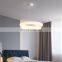 Simple Pendant Light Modern New Creative Round Lighting For Living Room Modern Design Plastic Circular LED Chandelier
