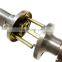 Heavy Duty Lever Satin Nickel Finish Keyed Entry Lever Lock