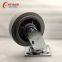 Heavy duty castor gray rubber TPR caster top plate casters 4/5/6/8 inch swivel industrial caster wheels