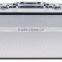 Custom silver hard shell aluminum makeup vanity case, cosmetic storage travel carrying case