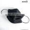 Black three-layer disposable medical face masks