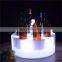 RGB Plastic Led 16 Colors Rechargeable Led Ice Bucket for Bar Wine Holder Ice Bucket