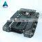 Top quality rc robot tracked chassis electric tracked chassis