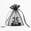 Organza Bag Hot Stamping Wedding Gift Bag with Drawstring Bag