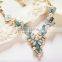 2015 new design women necklace pearl luxury fashion