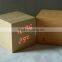 WL0923S Nature Wood Square Shape Touch Switch Digital Alarm Clock