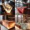 Crystal Luminous Island, Transparent Bar, Internet Celebrity, Popular Drainage Table, Integrated Acrylic, Light Luxury, Luminous Stone Table, Tea Table, Bar, High-end Sense