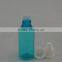 pet blue dropper bottle 10ml 15ml, pet eliquid bottle whosale ecig bottle