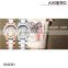 Top fashion high quality japan movt quartz custom valentine's watch alloy ceramic strap watch
