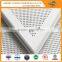 Square/round holes perforated metal mesh/stainless steel/aluminum/galvanized sheets