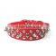 Alloy fittings dog collars super cool bullet nail pet collar