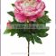 Wholesale sales of single branch 2 first emperor flower peony simulation European top-grade simulation artificial flowers