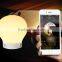 Factory smart APP multifunction led light Bluetooth 4.0 speaker