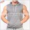 NEW Muscle Gym Deep Cut Training Sleeveless Hoody Cotton Sport work out tank top for males and females                        
                                                Quality Choice