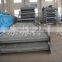 Dvegetable dewatering machine for beans