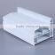 Huazhijie 88 sliding series plastic profile upvc
