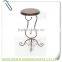 KZ140075 Hot sell home outdoor indoor iron metal standing flower plant pot racks