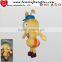 Yellow inflatable bee moving cartoon