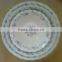 daily use white ceramic porcelain soup plate / round ceramic porcelain deep plate